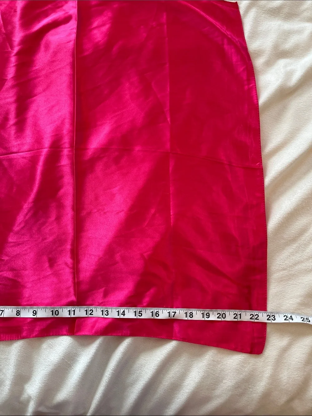 Women’s Hot Pink Silk mix neck scarf